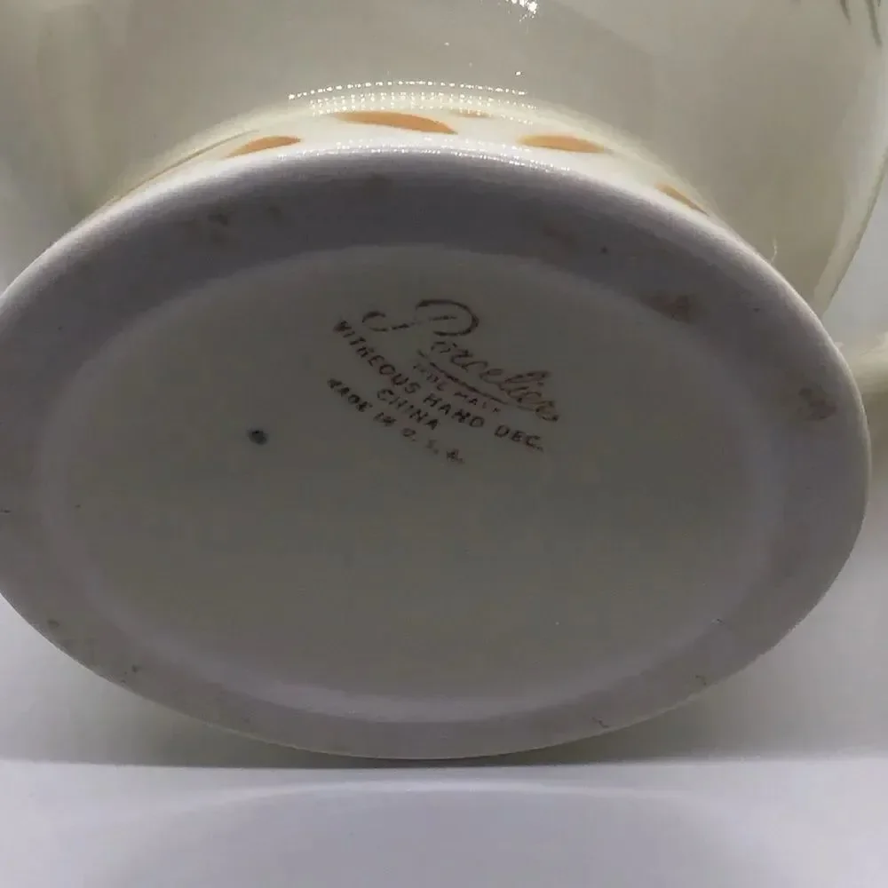 Vintage Porcelier Southwest Design Coffee/Tea pot